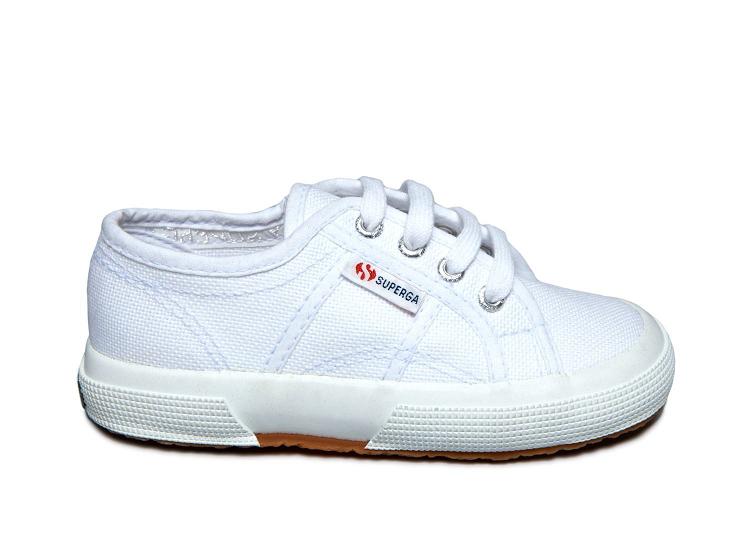 Superga 2750 Jcot Classic White - Kids Superga Shoes